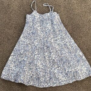 GAP Blue and White Floral Kids Dress
